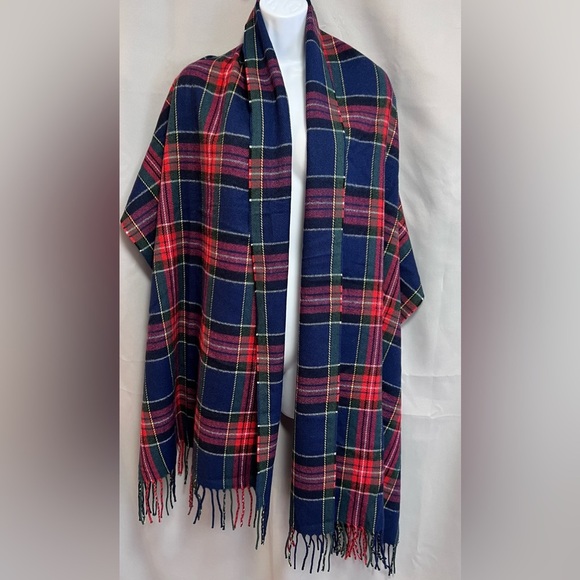 J. Crew Accessories - J.Crew Plaid Scarf/wrap Cover Women’s‎